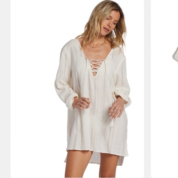 NWT. Billabong Small Same Story Swim Cover Up with Hood. - Picture 2 of 16